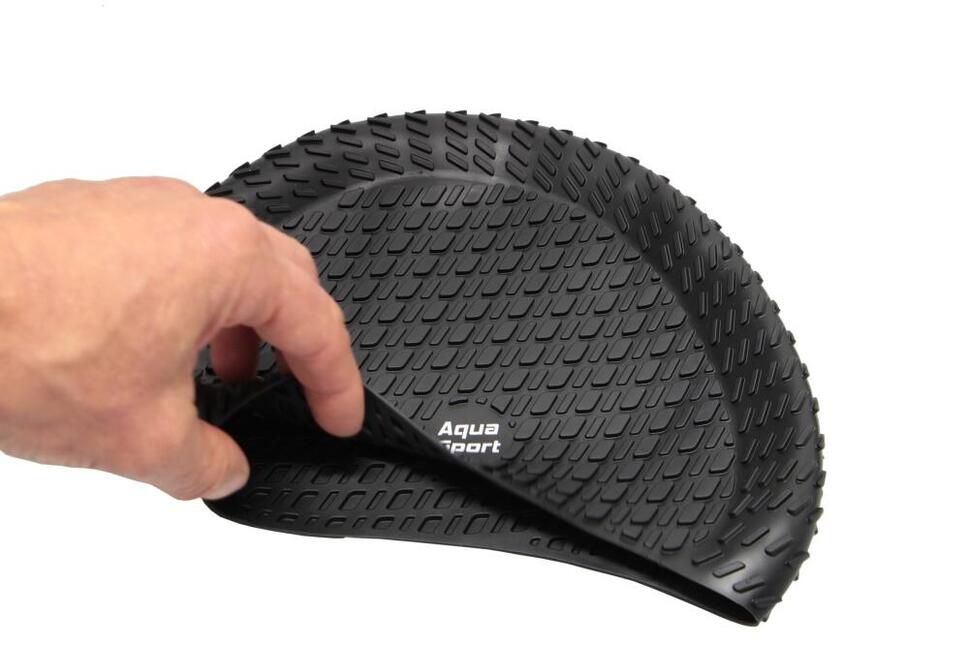 Czepek pływacki na długie włosy unisex Aqua-Sport Bubble
