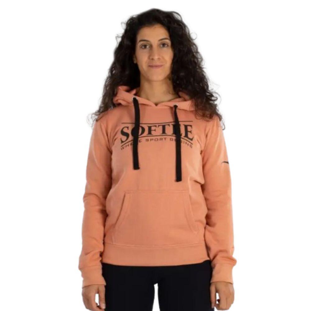 Sudadera Softee Games 1.0 Mujer. Salmon