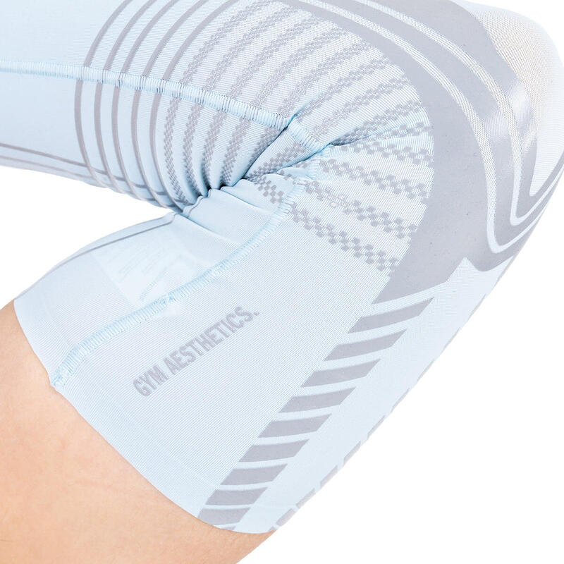 SensELAST®防滑運動壓力緊身護肘套 - 天藍色