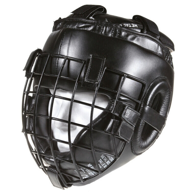 Casque Intégral à Grille Métallique Amovible
