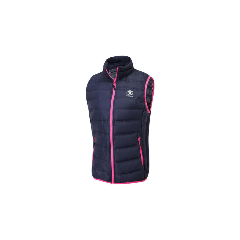 T823201 Women Down Vest -  Navy