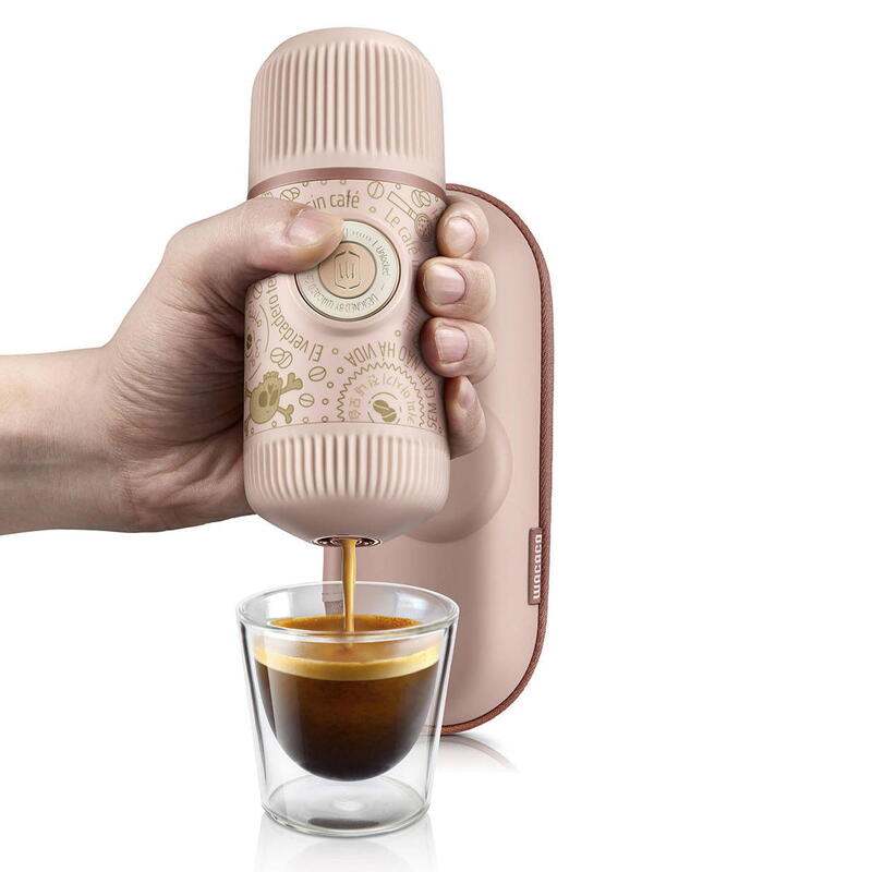 Unisex kempingový přípravek kávy Nanopresso + pouzdro