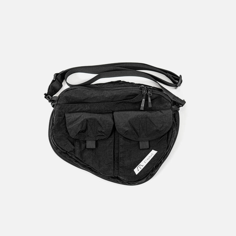 Unisex 2-Way Shoulder Bag/ Tactic Vest - BLACK
