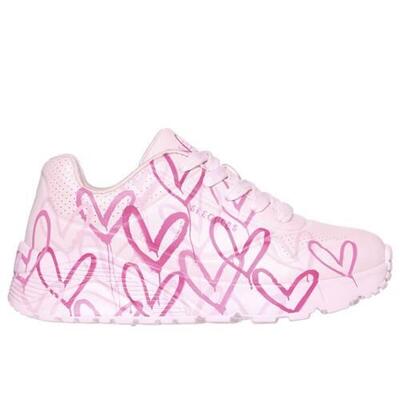 Sneakers skechers model skechers x jgoldcrown kleur roze