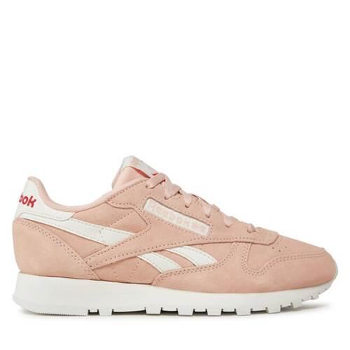 Reebok - Chaussure Universel Femmes Reebok Classic Leather - Chaussures De Sport - Rose - 37,5 - Decathlon