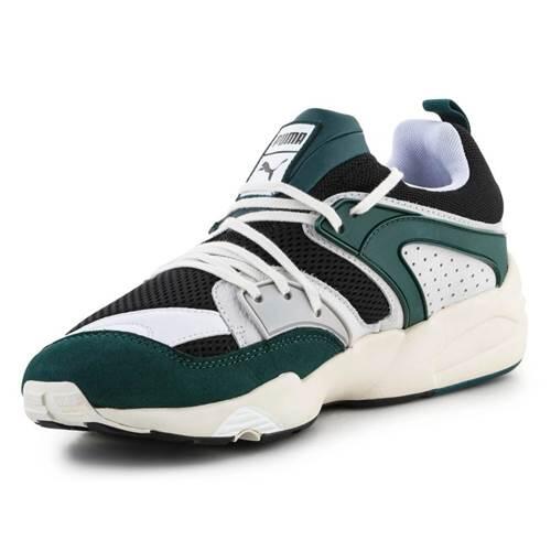 Zapatillas Deportivas Blaze Of Glory para Hombre Negro, Verde 3/5