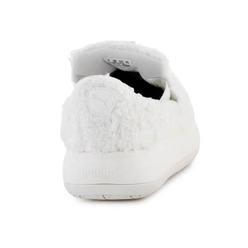 Chaussures universel femmes Puma Suede Mayu Slip-on Teddy W 4/5
