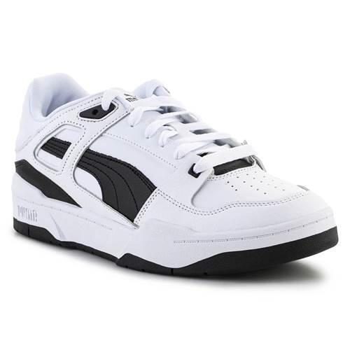 Puma Slipstream Lth White Black Men Unisex Casual Lifestyle 1/5