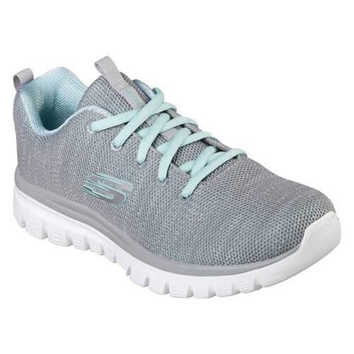 Női cipők Skechers Graceful-Twisted Fortune Szürke