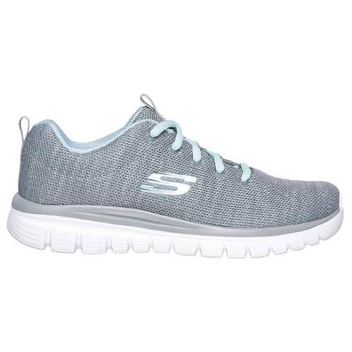 Zapatillas Deportivas Mujer Skechers Graceful-Twisted Fortune Gris