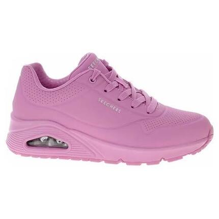Chaussures universel femmes Skechers Uno Stand ON Air Pink