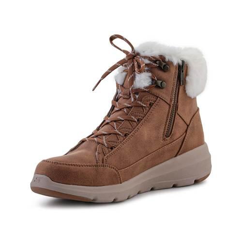 Bottes Skechers GLACIAL ULTRA - COZY Marrone 3/5