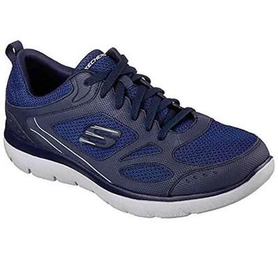 Sportschoenen mannelijk skechers summits - south rim marineblauw