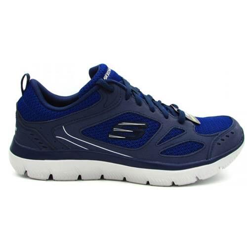 Chaussures Hommes Skechers Summits - South Rim bleu marine 2/4