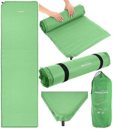 Selbstaufblasende Leichte Matratze - 1-Personen, grün