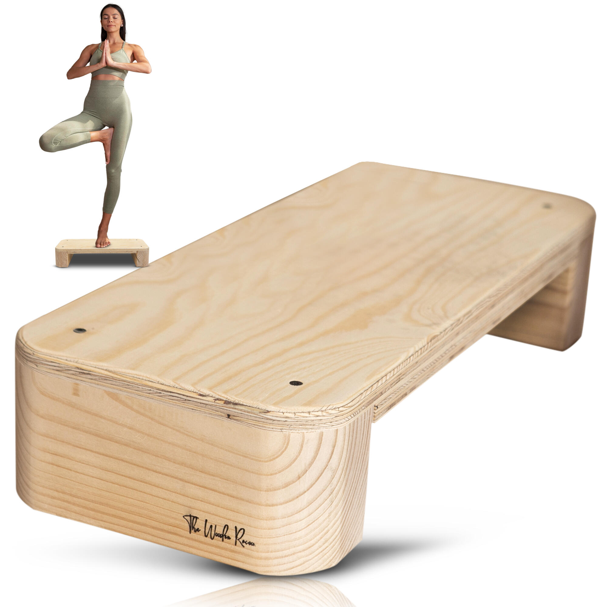 Step de madera natural 2/8