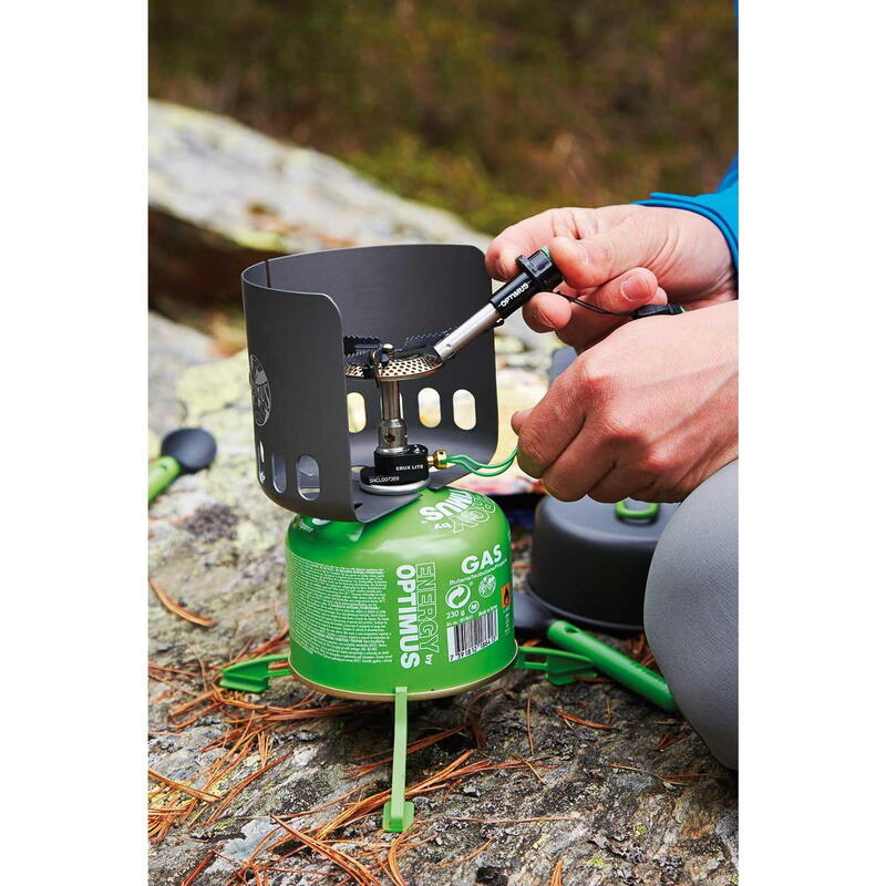 Gasfornuis windscherm Clip-On Camping