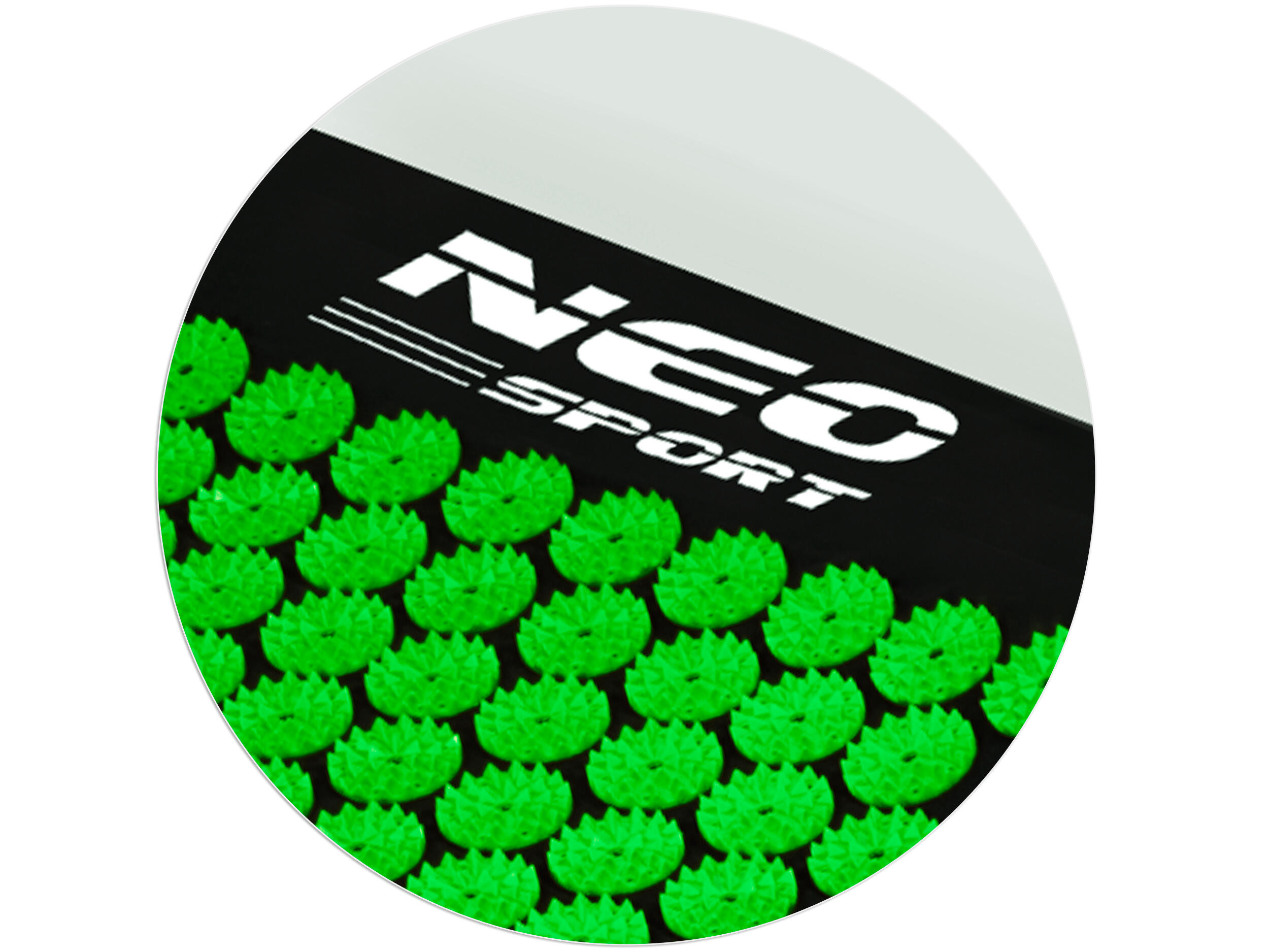 Tappeto agopressione adulto Neo-Sport, Verde 5/7