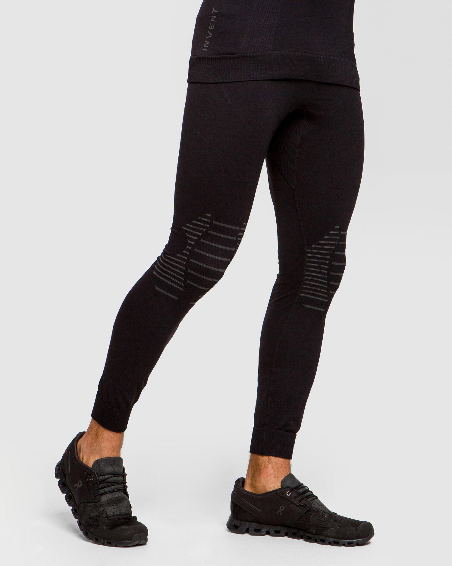 Collant Long X-Bionic Invent 4.0 Noir/Gris Foncé Homme 3/5
