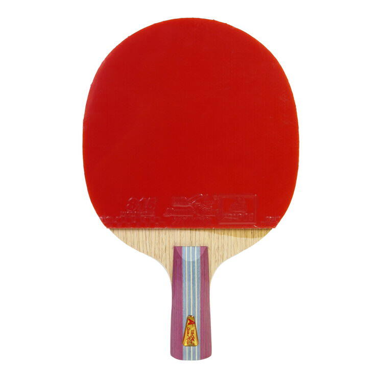 1A+C Long Handle in two-sides Table Tennis Racket with 2 balls