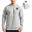 Men Print Reversible Lightweight Long Sweatshirts - GREY