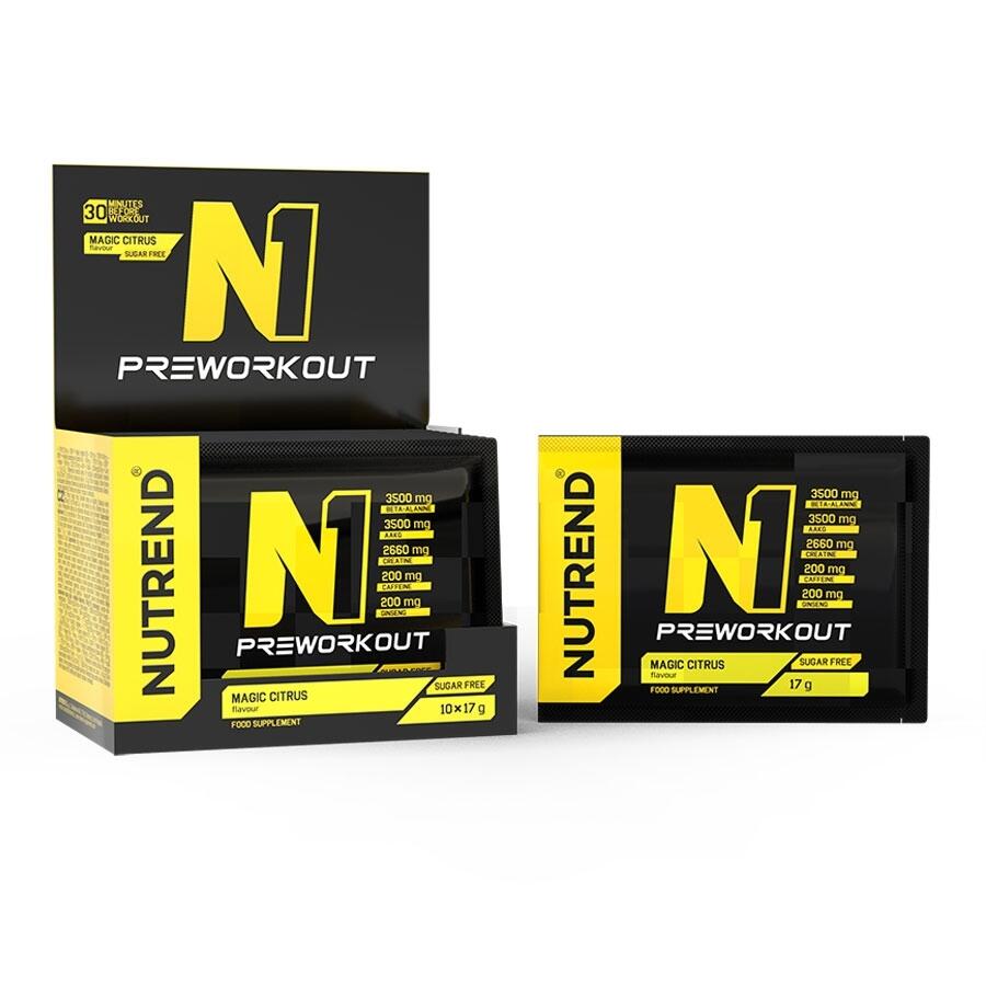 NUTREND Pre-workout N1, magic citrus