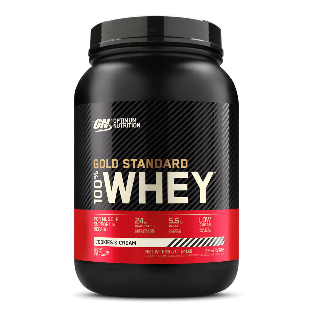 Optimum Nutrition - Whey Isolate - Gold Standard 100% Whey - Biscuits Et Crème - Isolat De Whey - 900 G - Decathlon