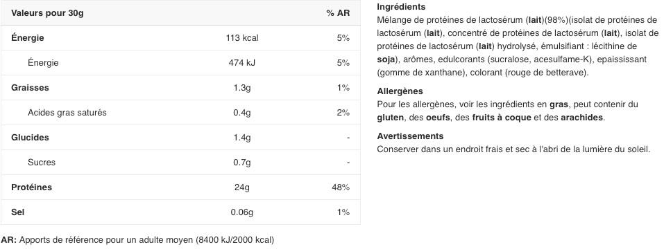 Whey isolate - Gold Standard 100% Whey - Fraise Délicieuse 2/6