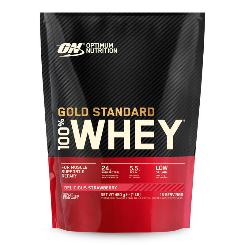 GOLD STANDARD 100% WHEY PROTEIN Delicious Strawberry 15 Serving (465 gram)