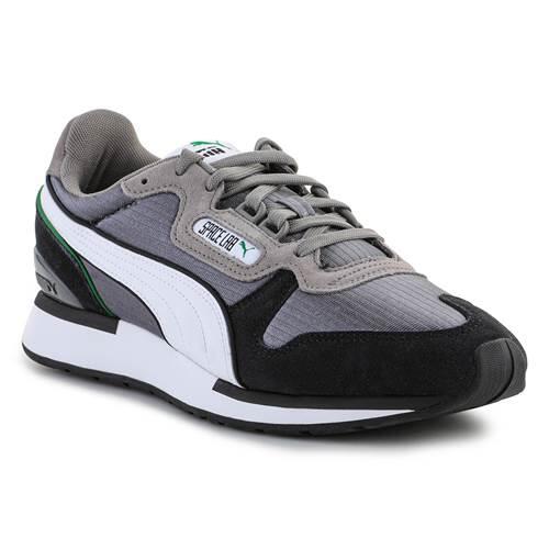 Puma - Chaussures Universel Hommes Puma Space Lab Castlerock - Chaussures De Sport - Blanc|gris|noir - 44 - Decathlon