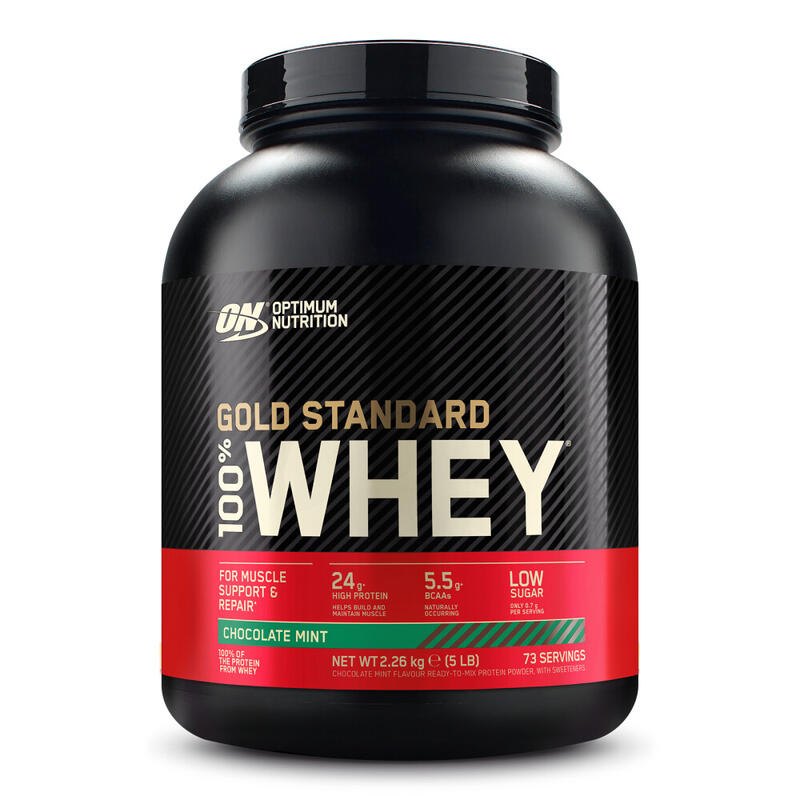 Gold Standard 100% Whey - Chocolate com Menta 2270g