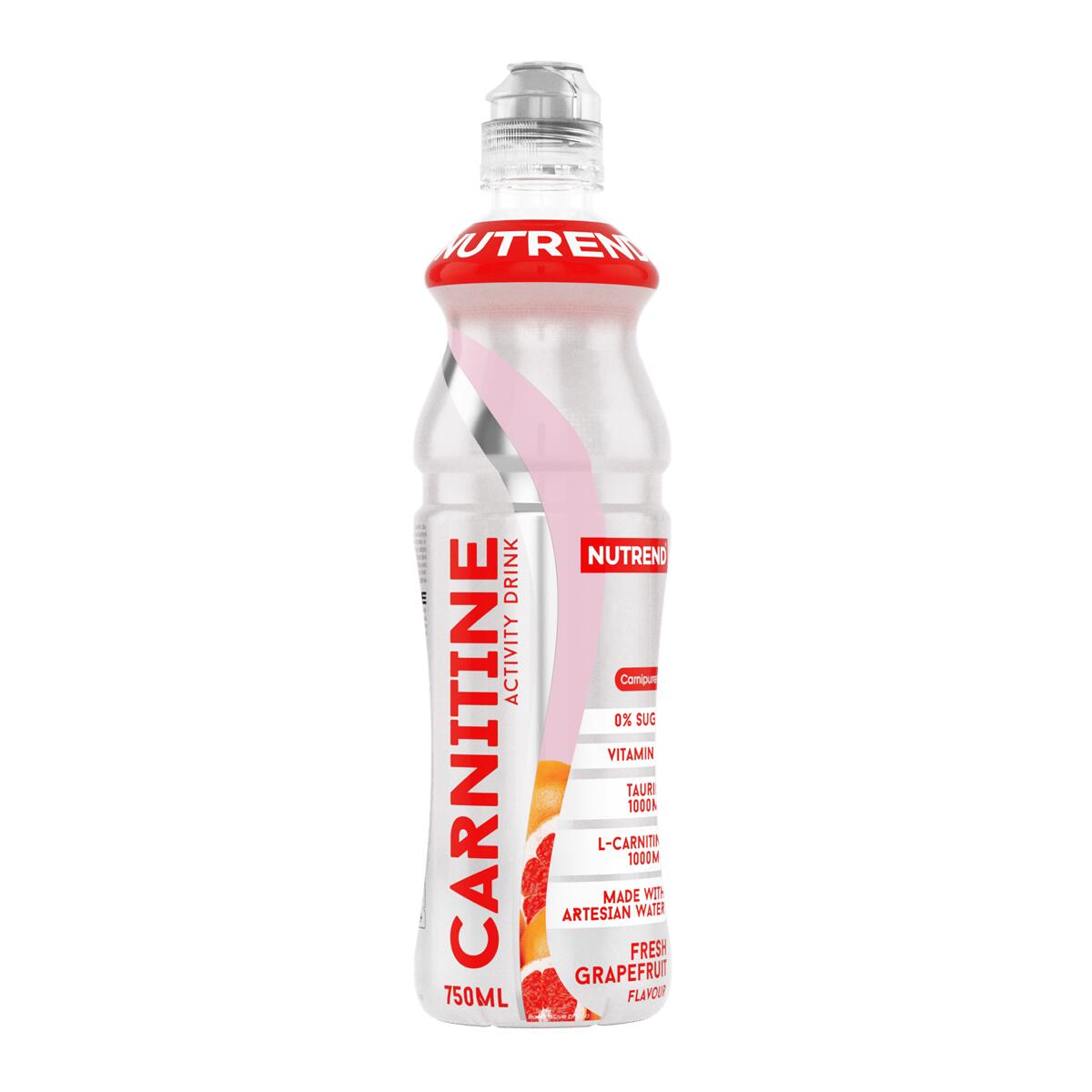 NUTREND Sportovní nápoj CARNITINE ACTIVITY DRINK, 750 ml, fresh grep