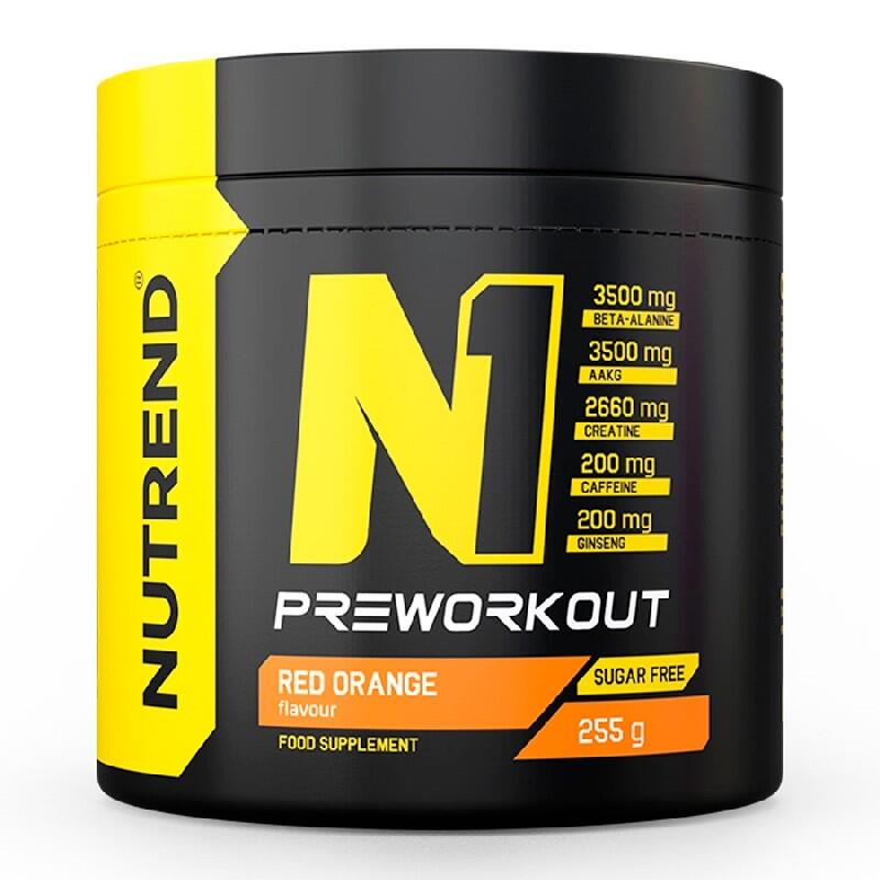 Pre-Workout N1 - 225g - Nutrend - Blue Raspberry