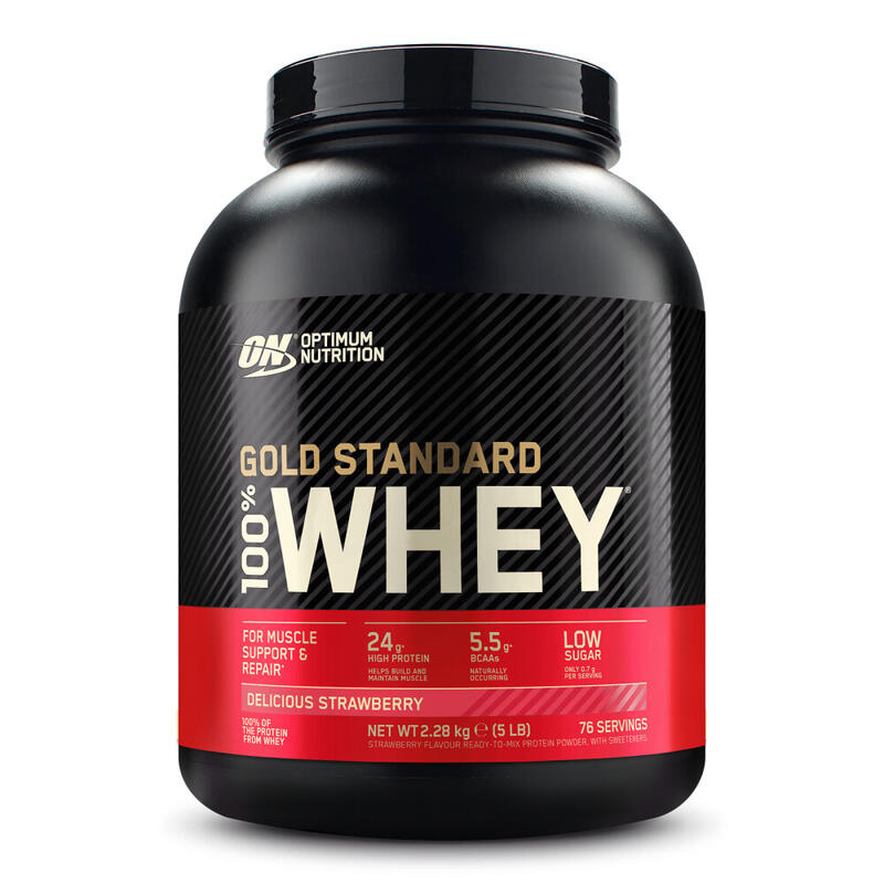 Gold Standard 100% Whey 2.3kg Optimum Nutrition Exclusivo online                                                        13 cores disponíveis
A partir de  22,99€  Preço por quantidade 51,09€kg OPTIMUM NUTRITION Gold Standard 100% Whey 2.3kg Optimum NutritionVendido e expedido por: Dr.Shape  (5)  