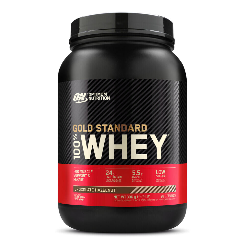 Optimum Nutrition - Whey Isolate - Gold Standard 100% Whey - Chocolat Noisette - Whey Protéine - 900 G - Decathlon