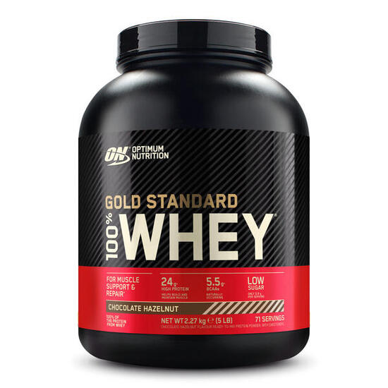 Siero di latte isolato - Gold Standard 100% Whey - Cioccolato e Nocciola
