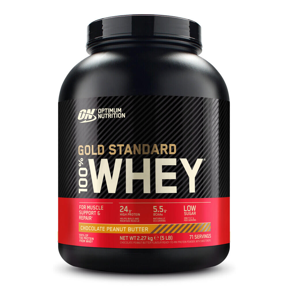 Gold Standard 100% Whey - Manteiga de Amendoim com Chocolate 2270g