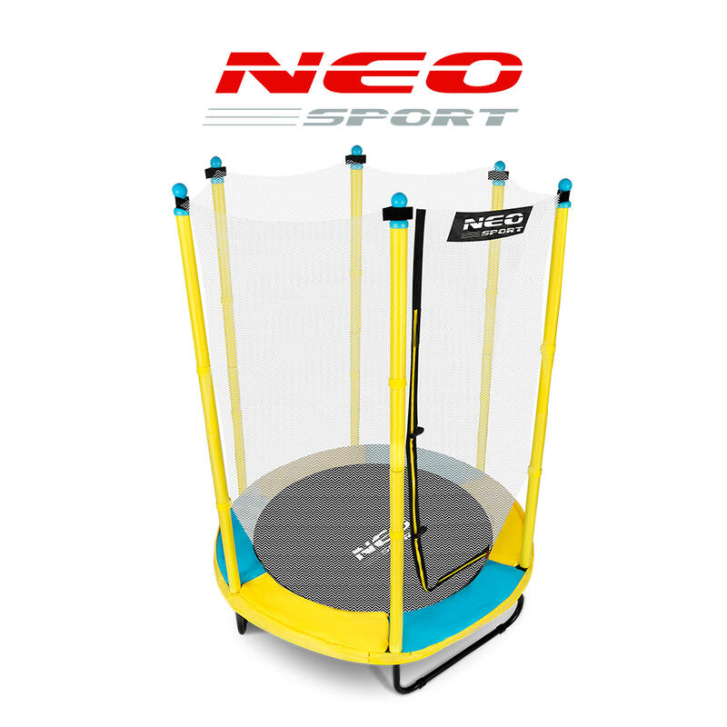 Trampolina ogrodowa Neo-Sport NS-04W240F 140cm/4,5ft z siatką zewnetrzną