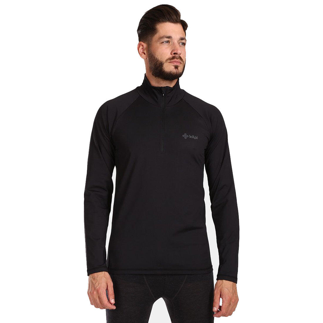 Kilpi - Sous-vêtement Thermique Pour Homme Kilpi Willie-m - Maillot Manches Longues - Noir - 48 Xl - Decathlon