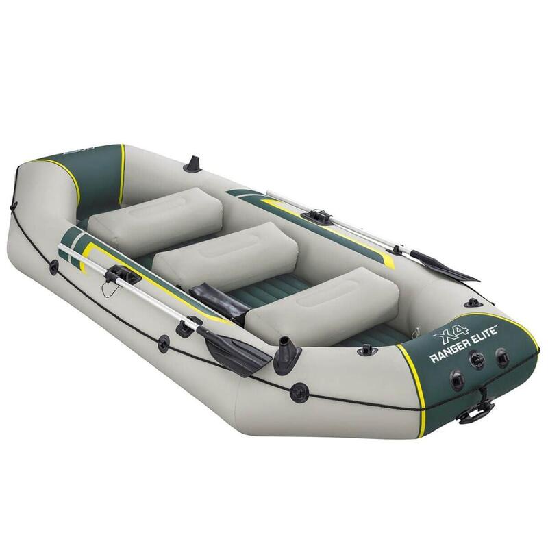 Barco insuflável para 4 pessoas - Hydro Force Ranger Elite X4 Set