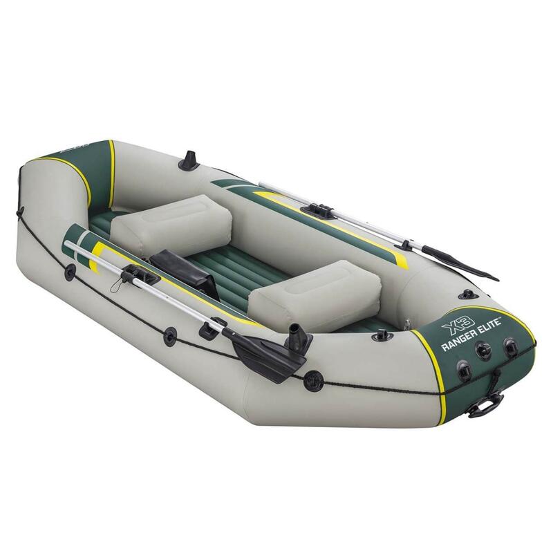 Opblaasbare boot voor 3 personen - Hydro Force Ranger Elite X3 Set