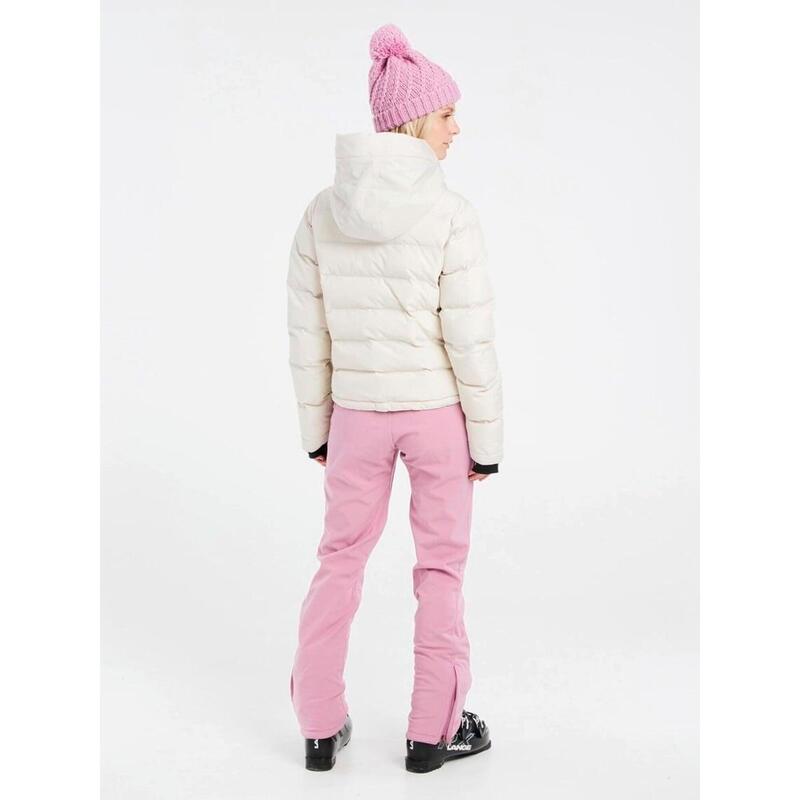 Womens Prtshames Snowjacket - vest - 106_kitoffwhite - dames - Pisteskiën