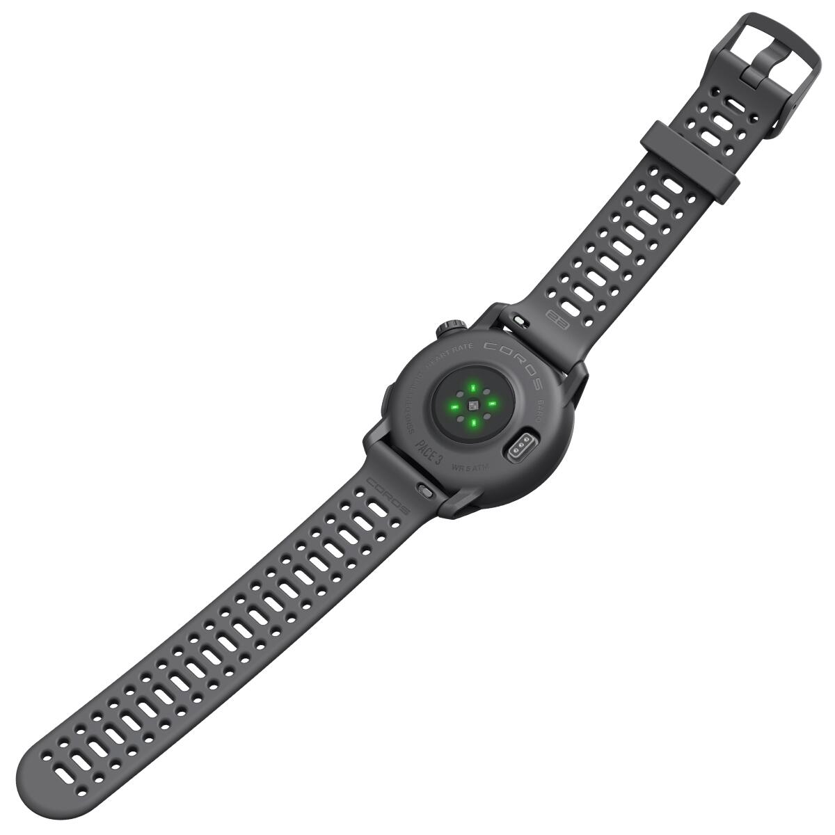 Coros PACE 3 Zwart / Silicone Black - GPS Multisport horloge 5/5