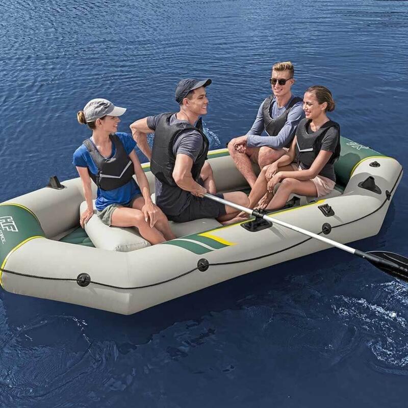Barco insuflável para 4 pessoas - Hydro Force Ranger Elite X4 Set