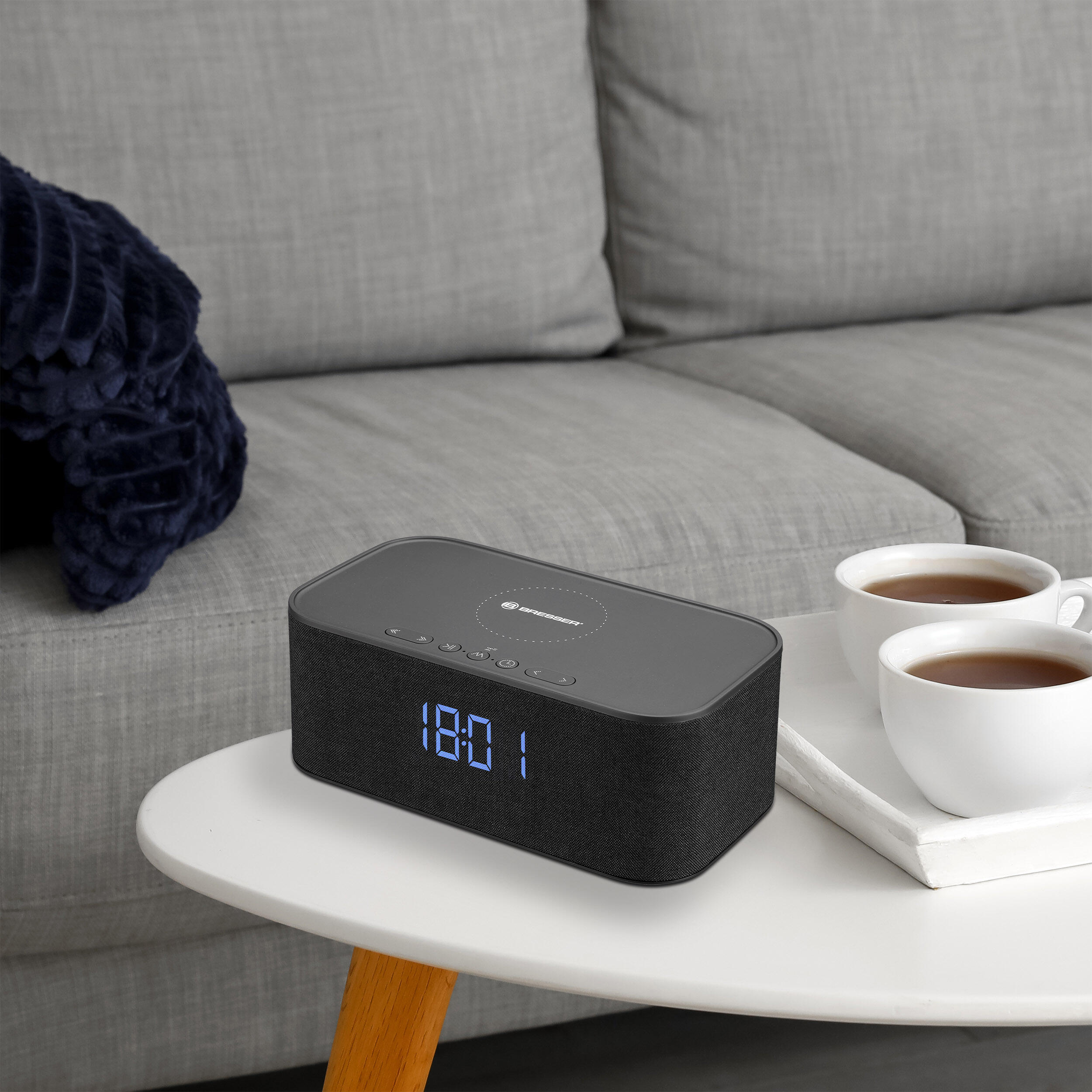 Altifalante Bluetooth BRESSER com carregamento e função de tempo 3/6