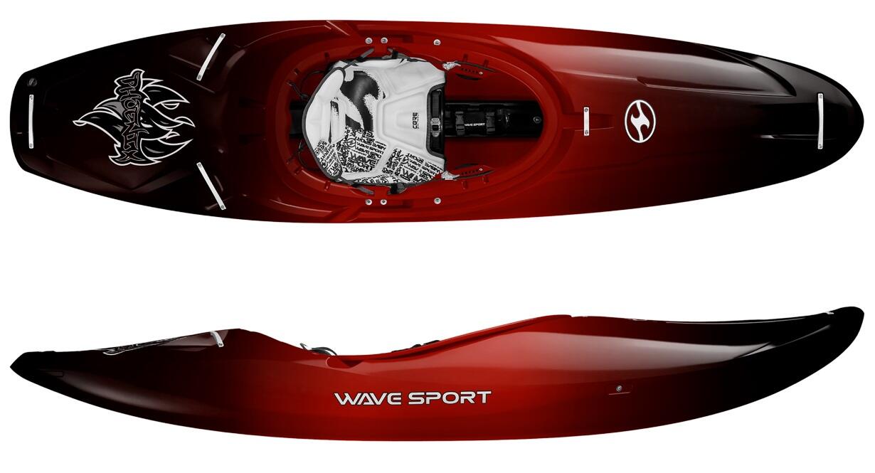 Kajak jednoosobowy do pływania górskiego Wave Sport Phoenix River runner