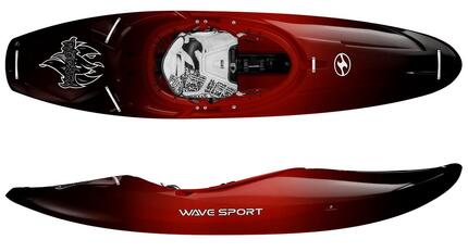 Kajak jednoosobowy do pływania górskiego Wave Sport Phoenix River runner