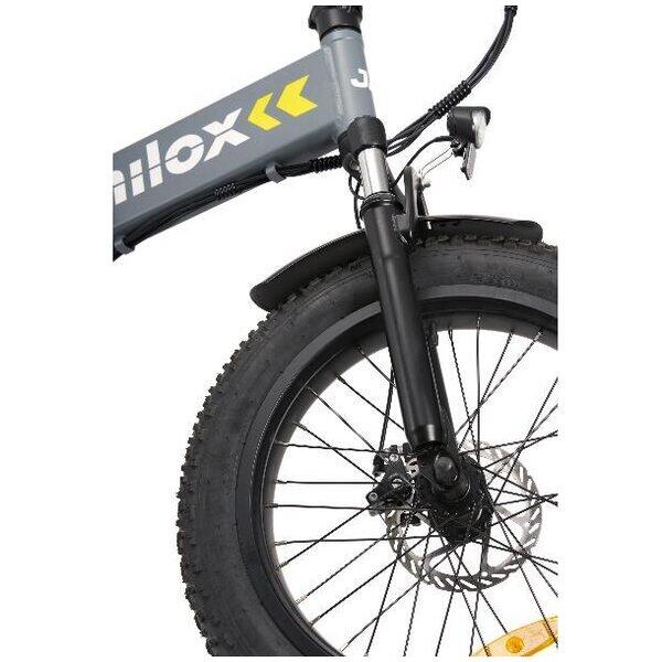 bici fat bike pieghevole elettrica nilox j4 plus adulto unisex