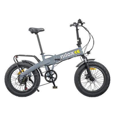bici fat bike pieghevole elettrica nilox j4 plus adulto unisex