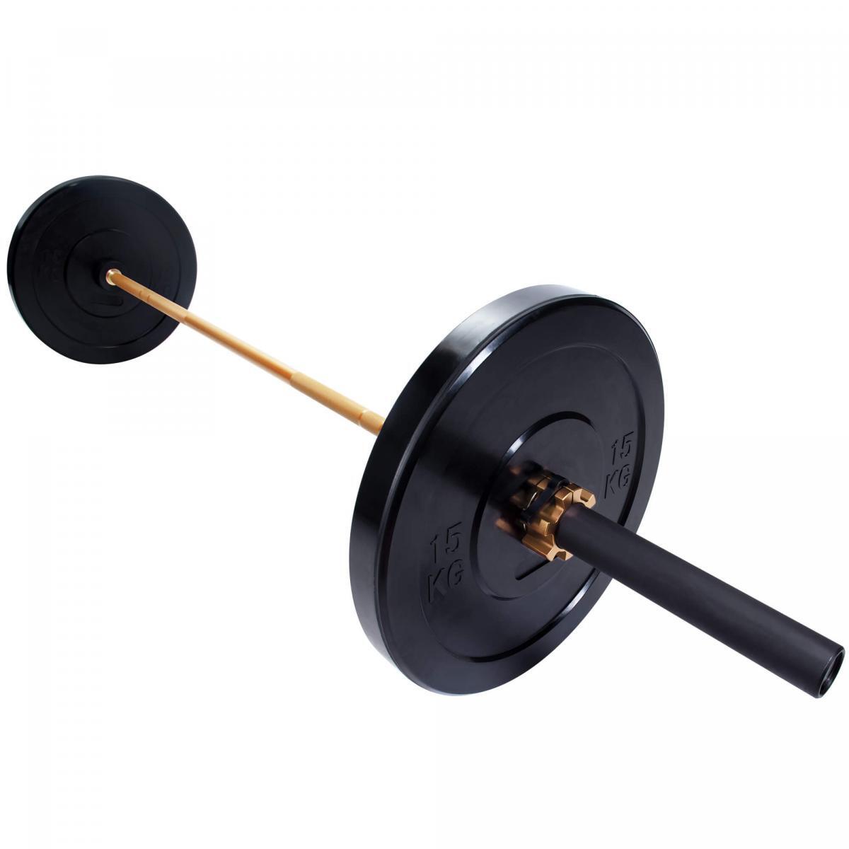 Barre d'haltérophilie Cerakote GORILLA SPORTS 220 cm 50 mm 20 kg 7/7